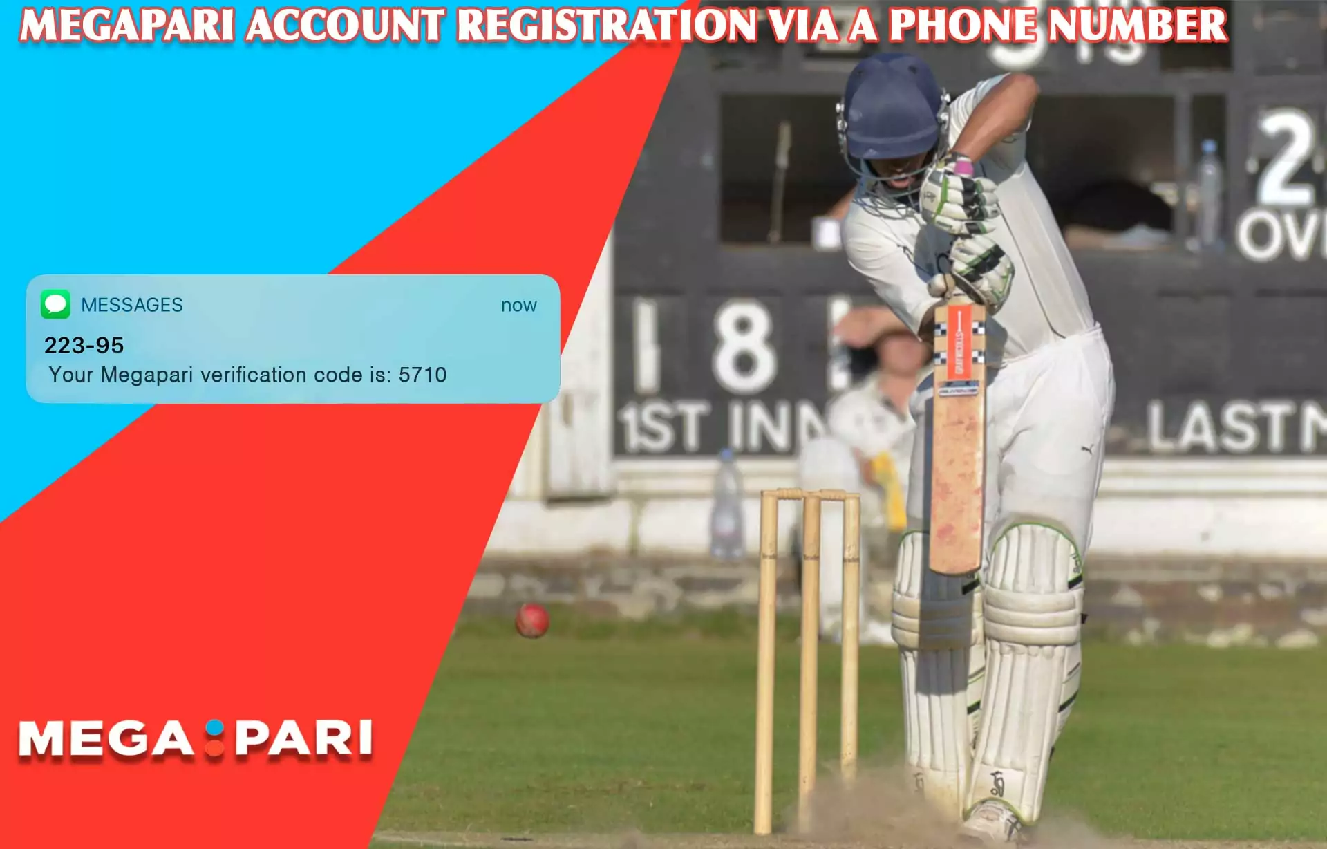 How to create an account in Megapari using sms code.