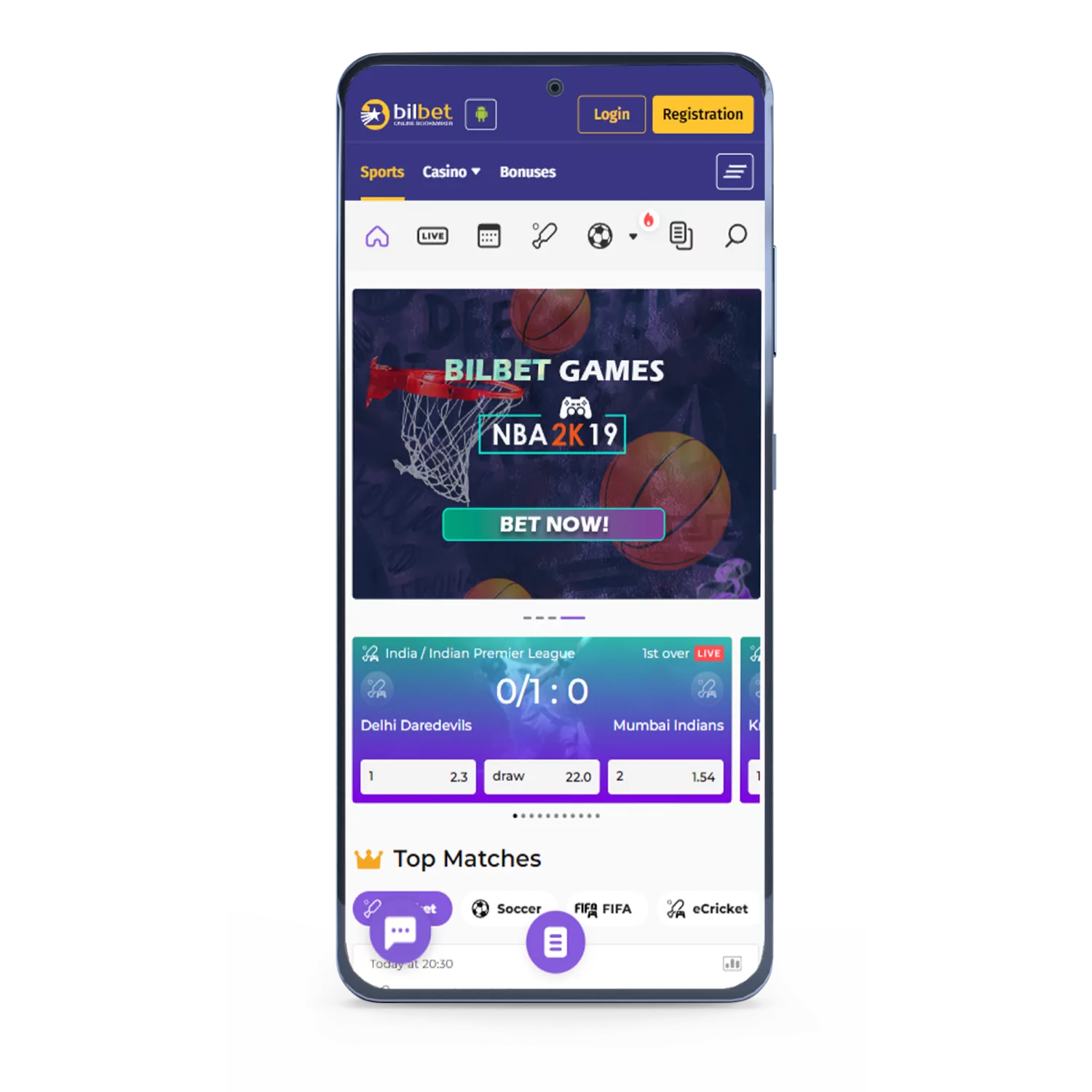 Learn how to install the Bilbet app on your Android device.