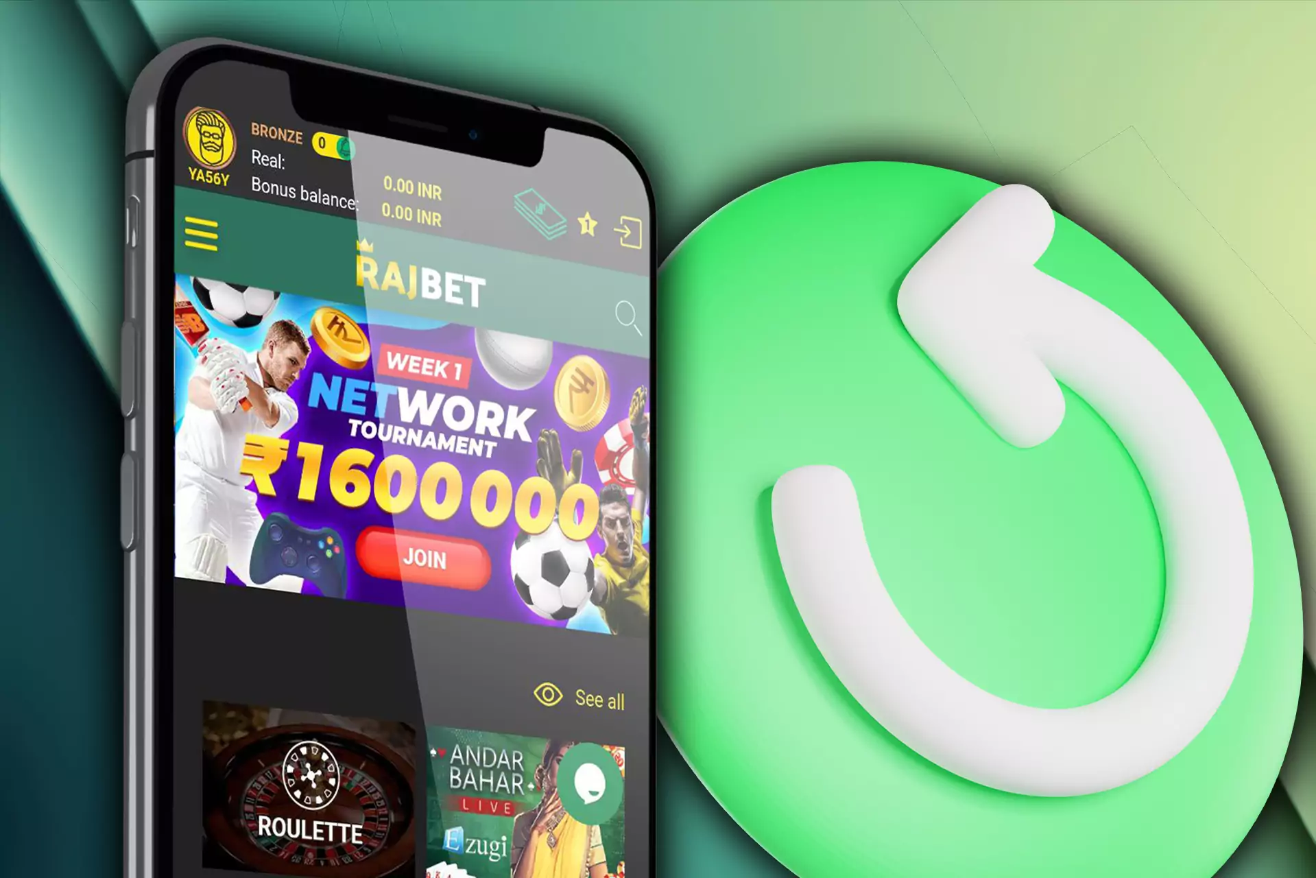 Stay tuned for updates to the Rajbet app.