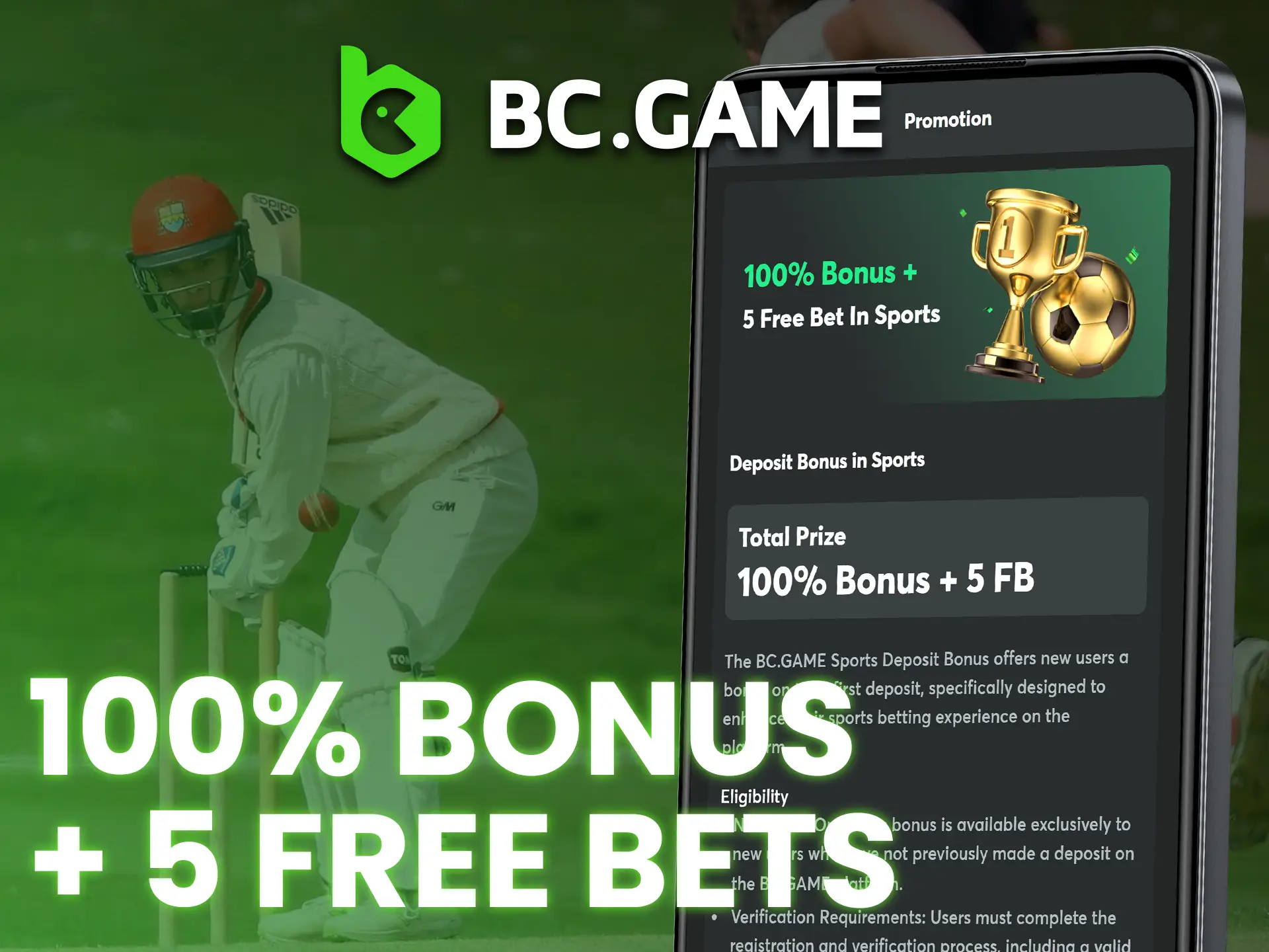 Get bonuses on your first four deposits at BC Game.