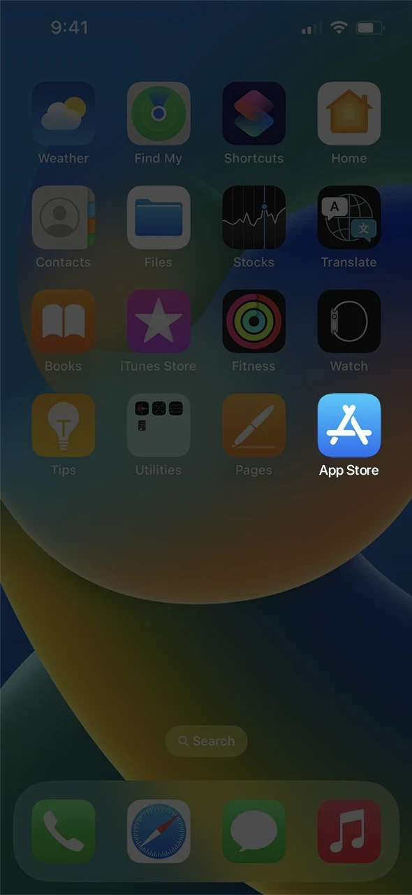 Open the App Store to update the Dafabet app.