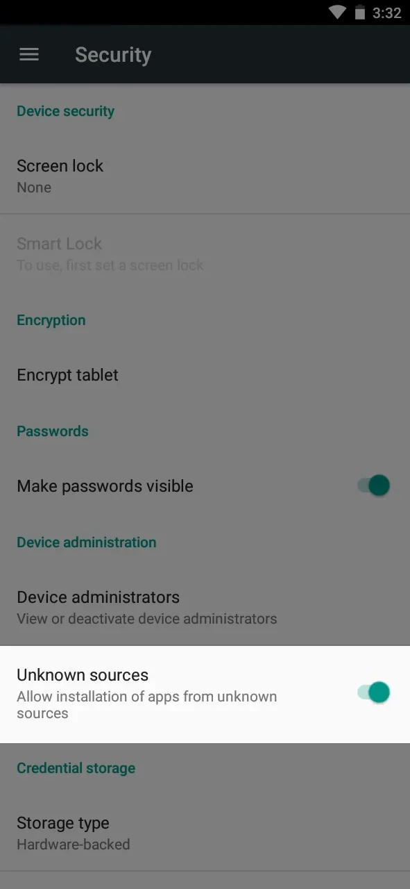 Allow installation of the Melbet app.