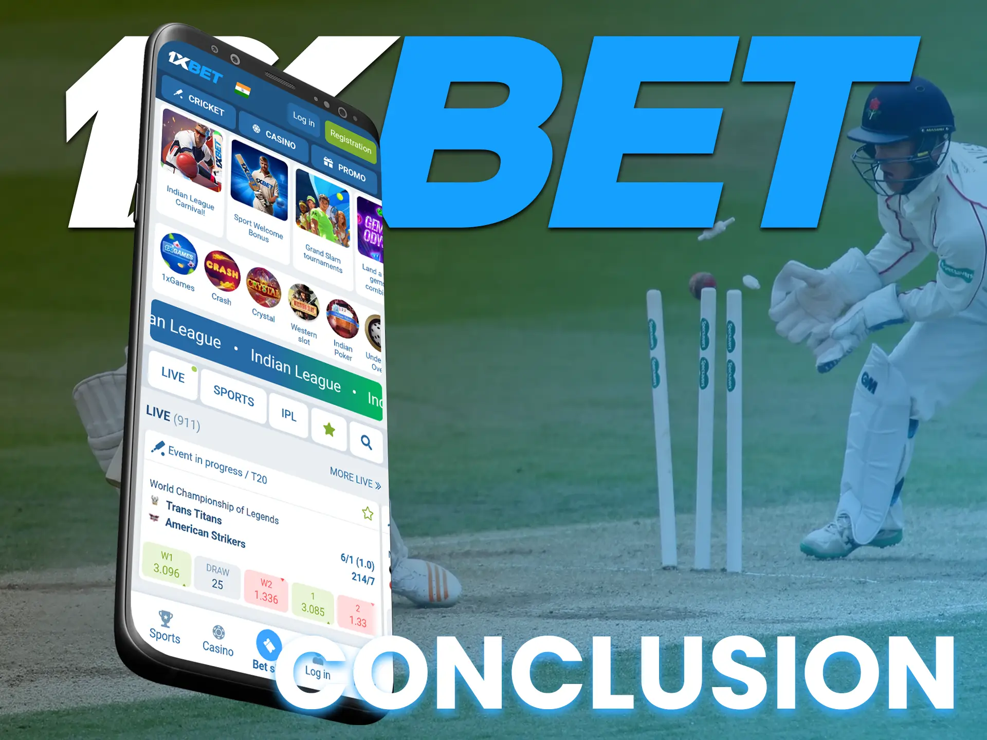 1xBet's app offers full platform features, making it a top betting choice.