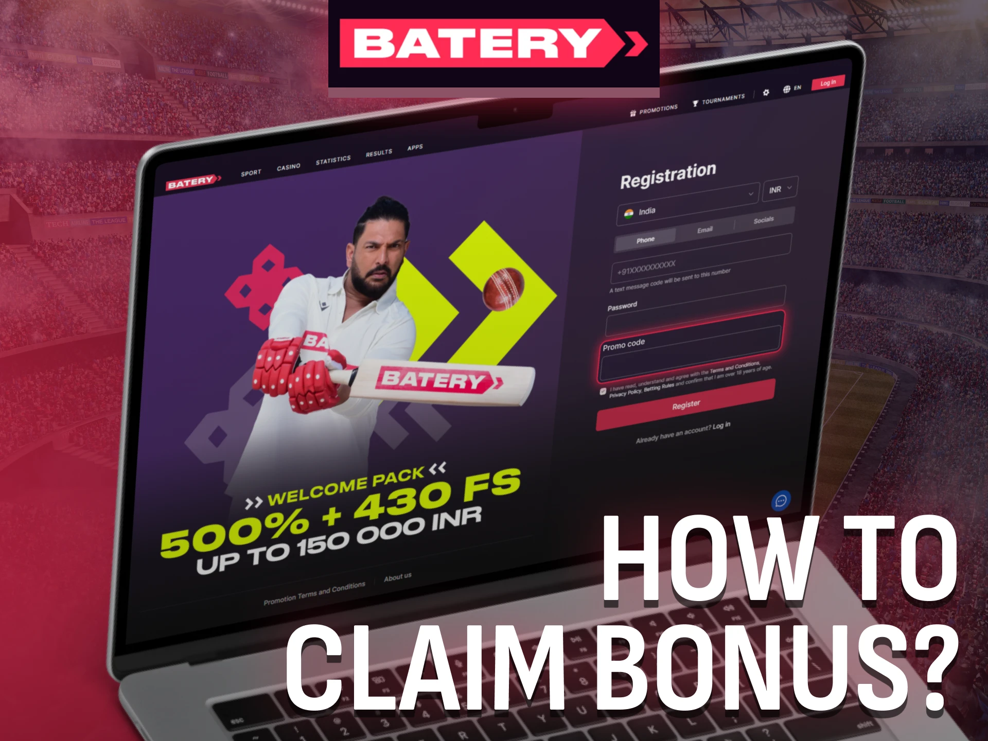 Learn how to claim your Batery bonus quickly and easily.