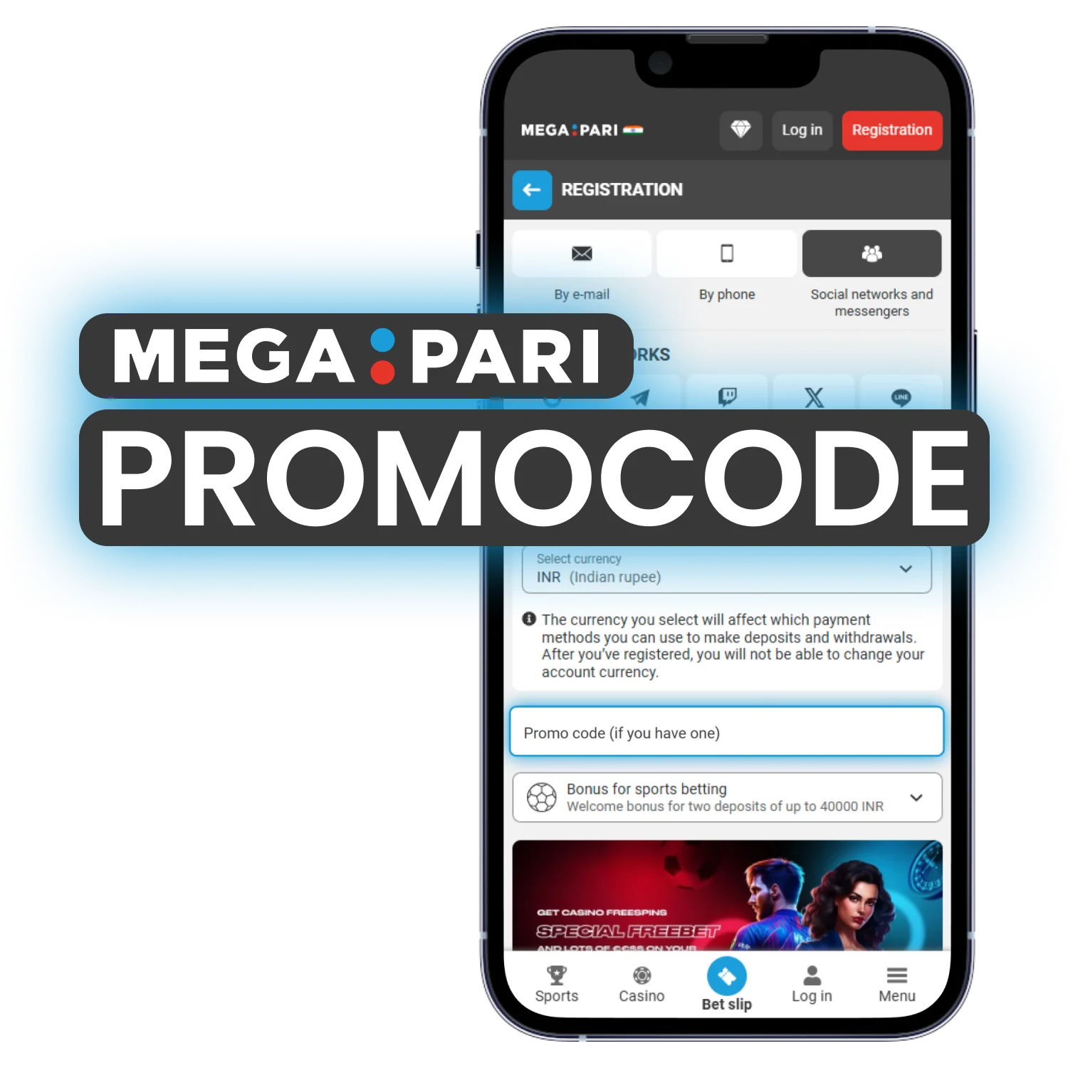 Use a Megapari promo code to unlock special betting rewards.