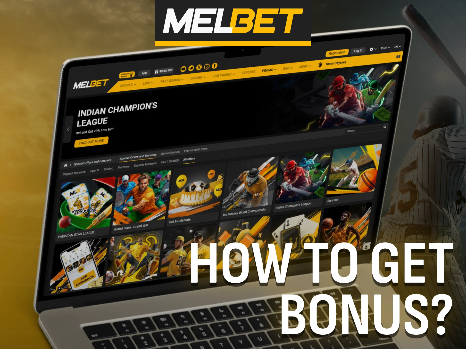 Follow easy steps to get your Melbet bonus without any issues.