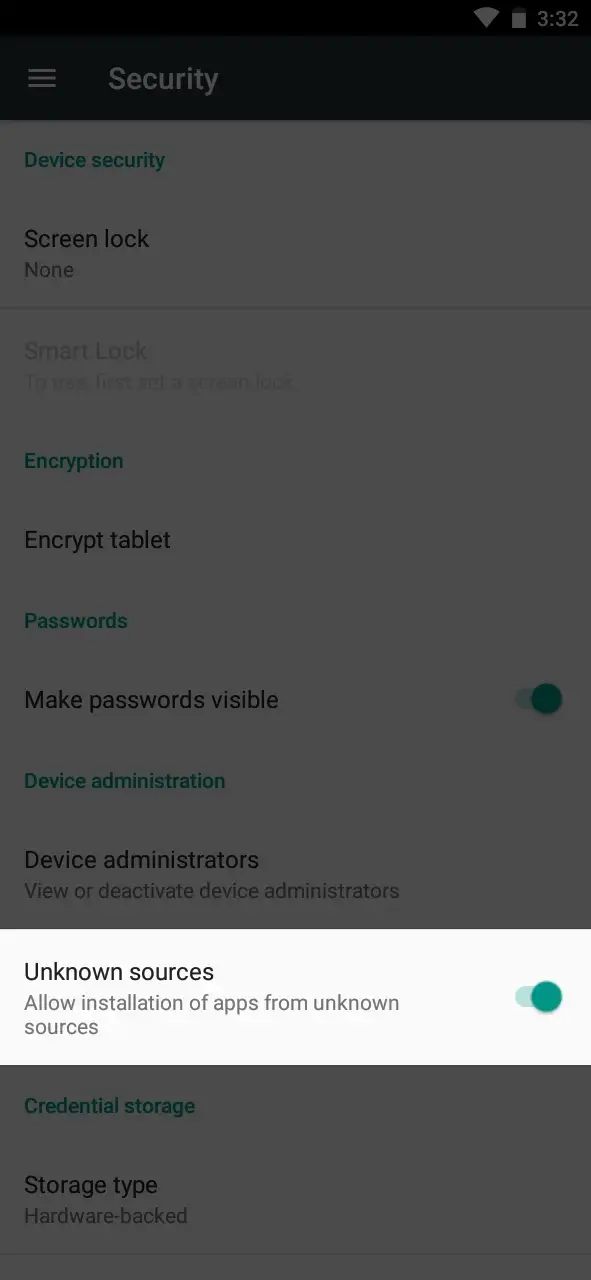 Allow the Paripesa app to be installed on your Android device.