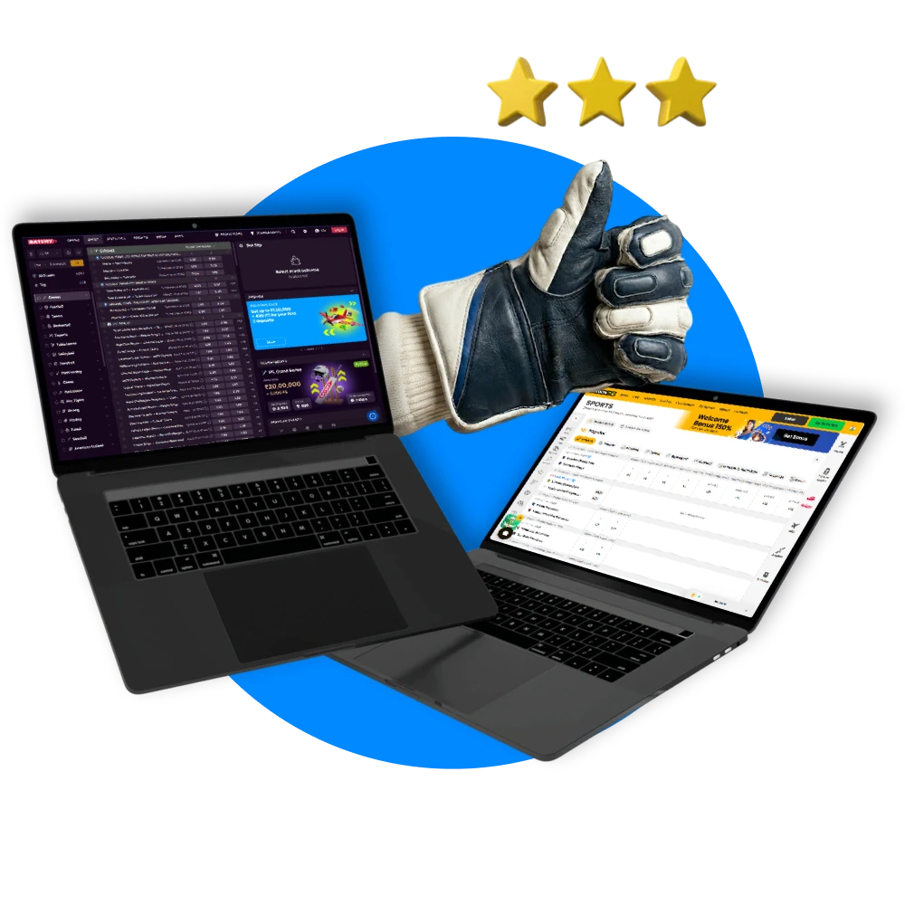 Header of the best betting sites platforms